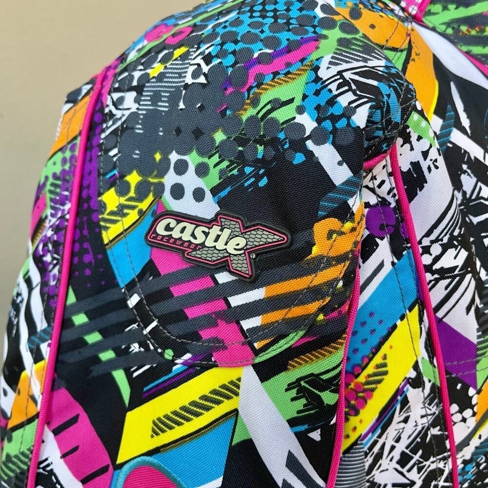 Castle X Abstract Multilayer Racewear Jacket - Picture 9 of 12